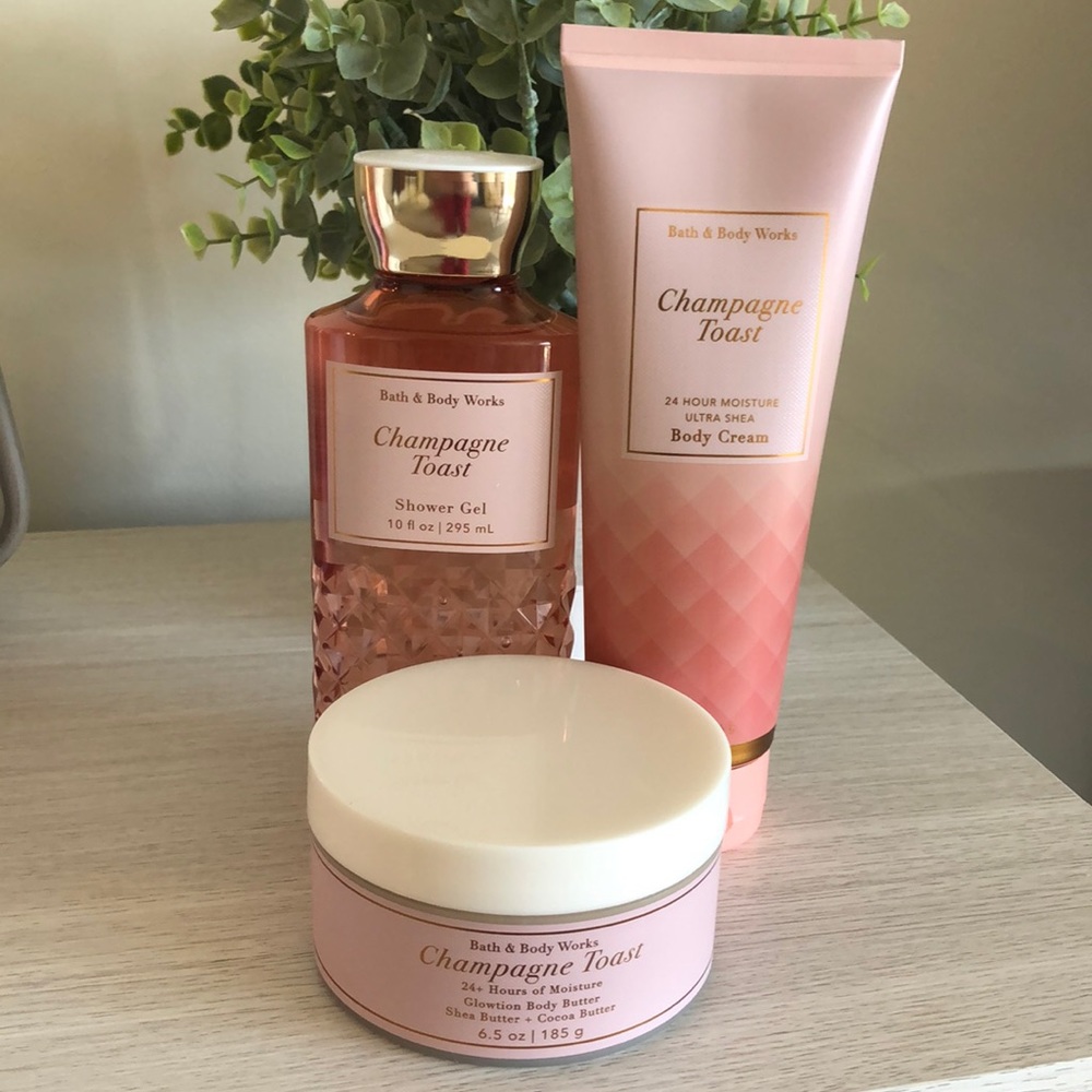 Bath & Body Works Champagne Toast Set